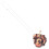 3Pièces Embellissements Suspendus Rétroviseur Café 1