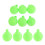 30Pièces Accessoires Bulles Tpr Doux Vert Clair Pour Jouets Créatifs 1