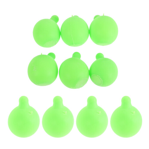 30Pièces Accessoires Bulles Tpr Doux Vert Clair Pour Jouets Créatifs