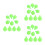 30Pièces Accessoires Bulles Tpr Doux Vert Clair Pour Jouets Créatifs 9