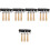 15Pièces Rouleaux Brayer En Caoutchouc Multi Couleur Pour L'impression 6