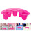 10Pièces Bols Trempage Doigts Rose Durable Pour Ongles 11