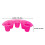 10Pièces Bols Trempage Doigts Rose Durable Pour Ongles 3