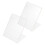 10Pcs Clear Plastic Slant L Shape Display Stand for Price Labels 3