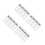 16Pièces Flacons Plastique Bouchon Pour Bonbons Pilules 4