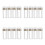16Pièces Flacons Plastique Bouchon Pour Bonbons Pilules 6