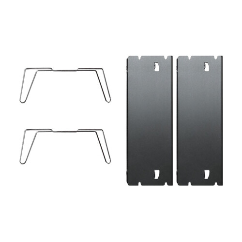 2Ensembles Petite Table Aluminium Pliante Noire Pour Voyage Camping