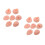 2Ensembles Silicone Souple Beige Pratique Perçage Nez Bouche 5