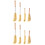 2Ensembles Accroche Murale Multi Couleurs 6