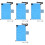 4Pièces Extension Siège Portable Lit 5