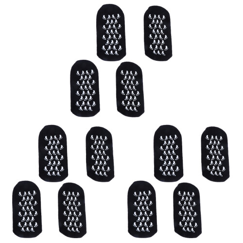 12Pièces Gel Spa Noires Hydratantes Pour 1