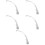 5Pièces Armature Mobile Bébé Pour Berceau 8