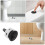2Pièces Bouton De Chasse Wc Double Poussoir ABS Chromé Noir Ajustable 7