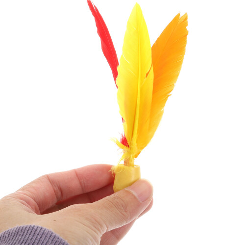 30Pièces Cricket Trois Poils Badminton Fluorescents 2
