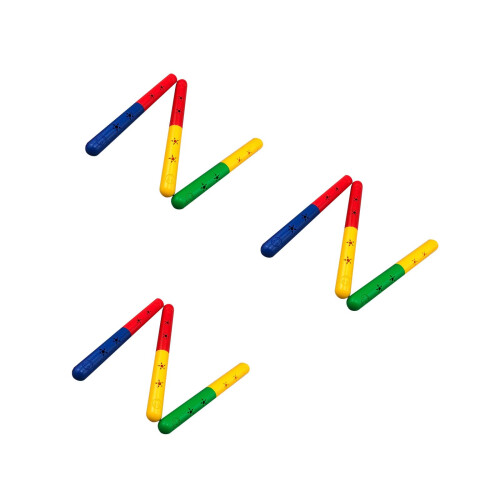 9Pièces Bâtons De Course Relais Cloche Pour Jeux Et Compétition 2