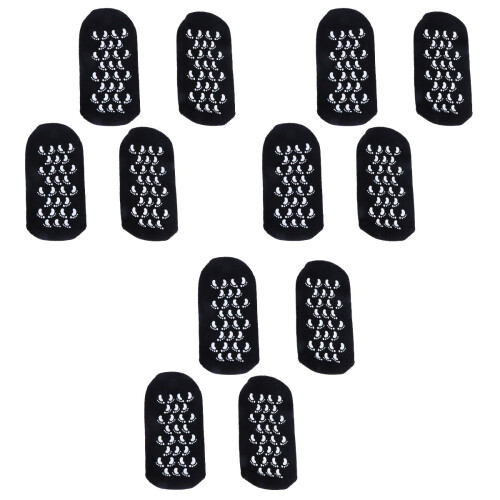 12Pièces Gel Spa Noires Hydratantes Pour 2