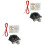 2Ensembles Ocarinas Tortue Flûtes Pour Débutants Portable 2