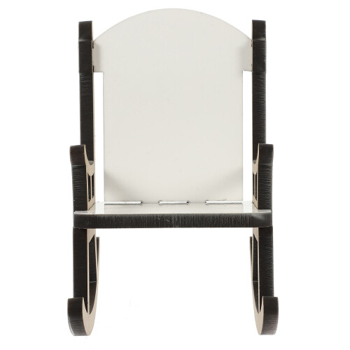 4Pièces Décoration Bois Sublimation Chaise Accessoires DIY 1