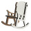 4Pièces Décoration Bois Sublimation Chaise Accessoires DIY 3