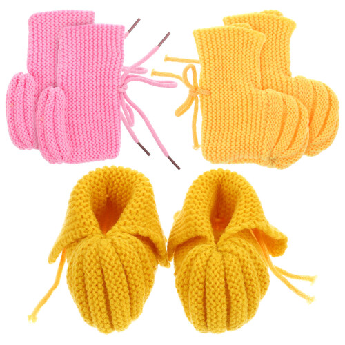 12Paires - Tricotés Multicolores Hiver