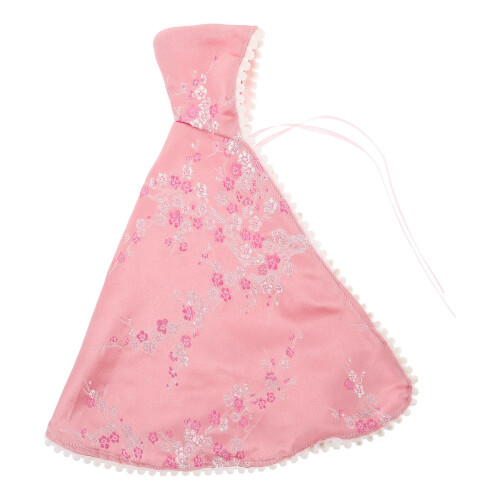 5Pièces Cape Habillage Rose Vintage Accessoires Décor 1