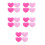 20Pièces Amortisseurs Silicone Colorés Faciles Pose 7