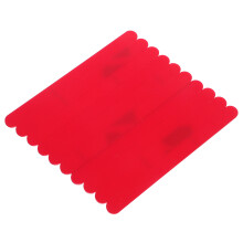 50Pièces Bâtonnets Acryliques Rouges Pour Glace Créations DIY