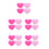 20Pièces Amortisseurs Silicone Colorés Faciles Pose 8