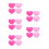 20Pièces Amortisseurs Silicone Colorés Faciles Pose 6
