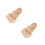 2Pièces Embouts De Tringle À Bois Khaki Design 4