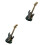 2Pièces Broche Guitar Bijou Mode Facile À Fixer 3