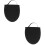 2Pièces -Orteils Silicone Caoutchouc Noir Pour Hommes 7