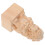 2Pièces Embouts De Tringle À Bois Khaki Design 1