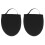 2Pièces -Orteils Silicone Caoutchouc Noir Pour Hommes 3