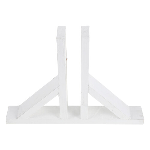 4Pièces Base De Clôture En Bois Pour Clôture De Jardin