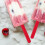 50Pièces Bâtonnets Acryliques Rouges Pour Glace Créations DIY 6