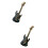 2Pièces Broche Guitar Bijou Mode Facile À Fixer 7
