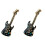 2Pièces Broche Guitar Bijou Mode Facile À Fixer 2