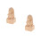2Pièces Embouts De Tringle À Bois Khaki Design 8