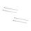 2Paires -Bords Skate En Acier Silicone 10