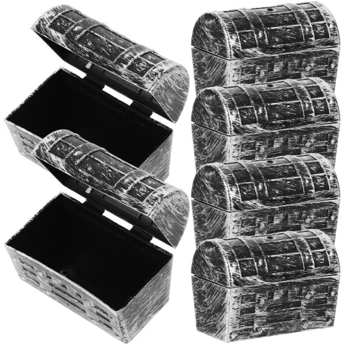 30Pièces Coffrets Mini PP Argent Pour Fêtes Bijoux 1