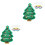 2Ensembles Pinata Décor Arbre De Noël Pour Fête 5