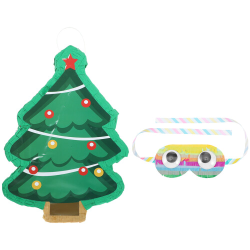 2Ensembles Pinata Décor Arbre De Noël Pour Fête