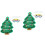 2Ensembles Pinata Décor Arbre De Noël Pour Fête 6