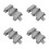 4Pièces Bande Fixation Extincteur Résistante Nylon Gris Pour 5