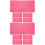 10Pièces Linge De Cage Pour Cochons D'inde Rose Microfibre Lavable 7