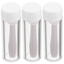 15PiÚces Bùtons Lentilles Silicone Réutilisables Voyage