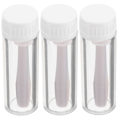 15Pièces Bâtons Lentilles Silicone Réutilisables Voyage