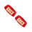 2Pièces Base Extincteur Rouge Pour Stockage Facile 4