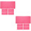 10Pièces Linge De Cage Pour Cochons D'inde Rose Microfibre Lavable 8